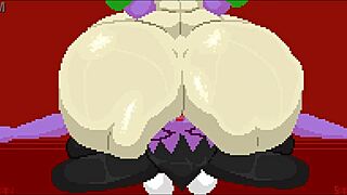 Gothitelle Tribute: Spinneborg's Wild Ride in a Furry Fantasy