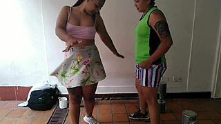 勾引健身教练狂野猛干？