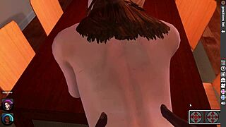 Sexsim 3D features interracial action with monster cock