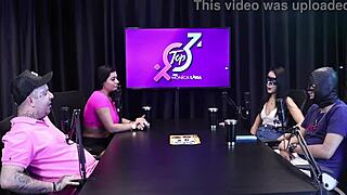 Will this teen in sheer red lingerie dare to start on xvideos without her family knowing?