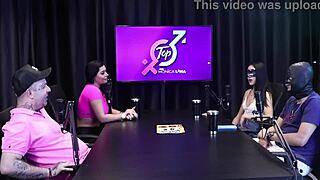 Will this teen in sheer red lingerie dare to start on xvideos without her family knowing?