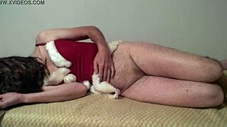 Nuisette007 Dresses As Santa For Playful Crossdressing Fun