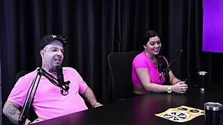 Will this teen in sheer red lingerie dare to start on xvideos without her family knowing?