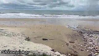 Some sea in Fortaleza, a stunning prostitute giving a blowjob