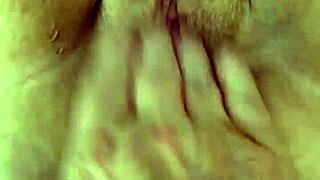 Hubby Fingering BBW Pussy and Ass Hard