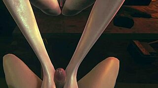 league of legends hentai 3d with jinx footjob pov cumshot uncensored