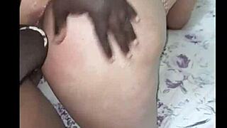 Brazilian Wife Humiliates Old Cuckold Husband with Cock and Cumshot in Amateur Scene