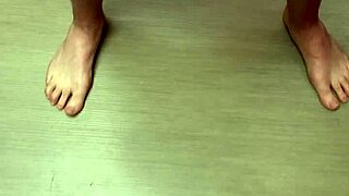 Naked Shaved Hairless Penis Cock Public Flashing Mirror