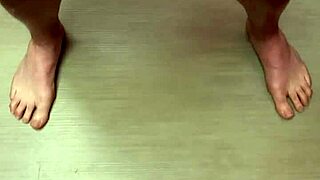 Naked Shaved Hairless Penis Cock Public Flashing Mirror