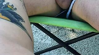 Public Beach Guy Asks, Wanna See Me Jerk My Cock and Squirt on Your Legs?