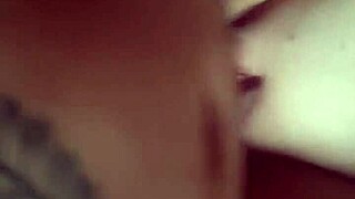 Vixen with piercing and tattoo enjoys sucking emo cock