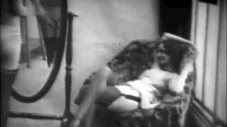 In my secret life, vintage lesbian bondage unfolds with bound hairy pussies and beaver play