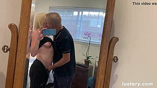 Nikki and Randy explore submission in a casual setting