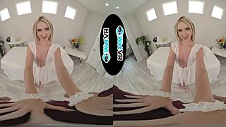 WetVR Oiled Up VR Massage Bang with Britt Blair