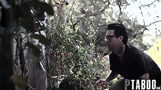 Kenna James Caught Peeping Tom?