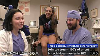 Lesbian Stefania Mafra Endures Hitachi Magic Wand Orgasms in Conversion Therapy by Doctor Tampa at HitachiHoes.com