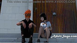 hentai college sex featuring big ass and tits in anime