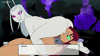 18titans episode 49 features anime lover in hentai game