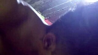 abbycroix gives oral to twink in gay scene