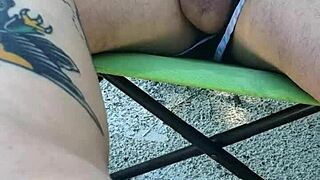 Public Beach Guy Asks, Wanna See Me Jerk My Cock and Squirt on Your Legs?