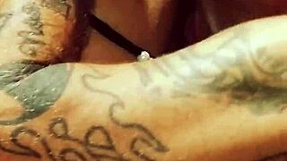 Small Tits Worshiped in Homemade Hardcore Sex with Slaps and Tattoos