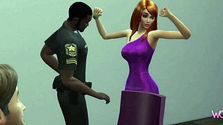 You will be able to watch your wife receive some dick from a Scooby Doo character in this hentai video