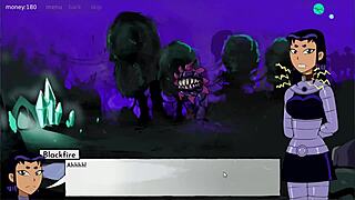 18titans episode 49 features anime lover in hentai game