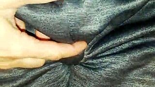 Gaste85 peeing in the kitchen