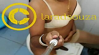 Lara Dsouza's sexy crossdressing video