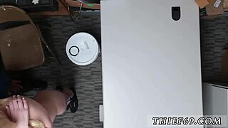 Big Tit Cop's First Theft Thrill?