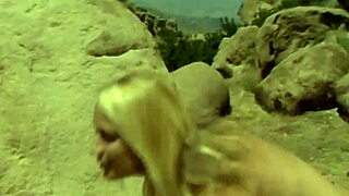 Mellanie Monroe And Gabriel Dalessandro Have Sex On Rocks