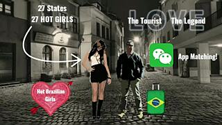 Gringo Tourist Passionately Fucks Sexy Brazilian Bitch