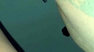A creampie and a blowjob for bisexual woman