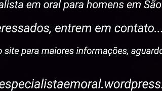 Gozada na boca com beijo grego - agende seu horário pelo whats 11981622622- gabrielastokweel completo no red 😘