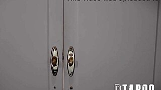 Robby Apples and Sophia Burns in stepcousin blowjob scene