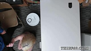 Big Tit Cop's First Theft Thrill?