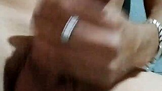 Milf masturbates at work reaching orgasm with monster cock