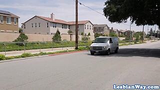 Is This Lesbian Babe Seducing Inked Pussy?