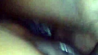 loving this ebony teen's good pussy at work