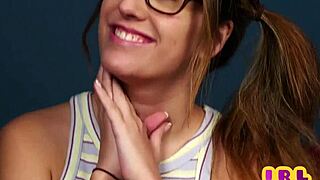 amateur british gf in high heels teases bf's cock