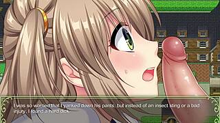 i'm leanna in this slice of life, getting bound and fingered in hentai style with blowbang and bukkake