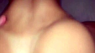 I'm giving my pussy to my lover while hiding from my husband.