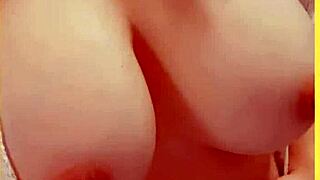 Wife Shows Her Light Sheer Jacket