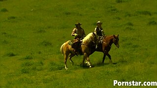 Natalia Wood gets fucked in missionary and cowgirl positions outdoors.