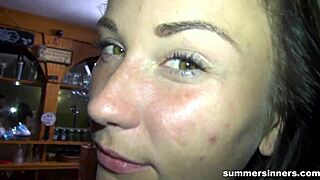 we fucked hard in the pool, bent over for deepthroat and fingering, caring for each other's pleasure.