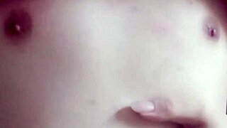 Gay Twink Gropes His Chest Emotionally Alone