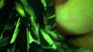 Latina milf with big tits chats casually about her day