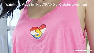 i'm this tattooed teen 18+, sliding a black dildo into my hairless pussy