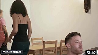 Part 2 of Private Lessons finds gay bodybuilder Jordan Levine giving a blowjob before getting assfucked