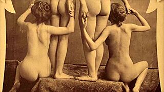 Glimpses Of The Past: Early 20th Century Porn Featuring Group Sex And Hairy Beavers